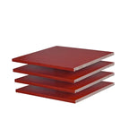100 % bois massif pour 4 petites étagères de placards de chambre ou d'armoires familiales