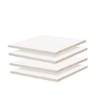 100 % bois massif pour 4 petites étagères de placards de chambre ou d'armoires familiales