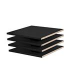 100 % bois massif pour 4 petites étagères de placards de chambre ou d'armoires familiales