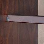 Armoire-penderie flexible 100% bois massif avec poignées en métal ou en bois
