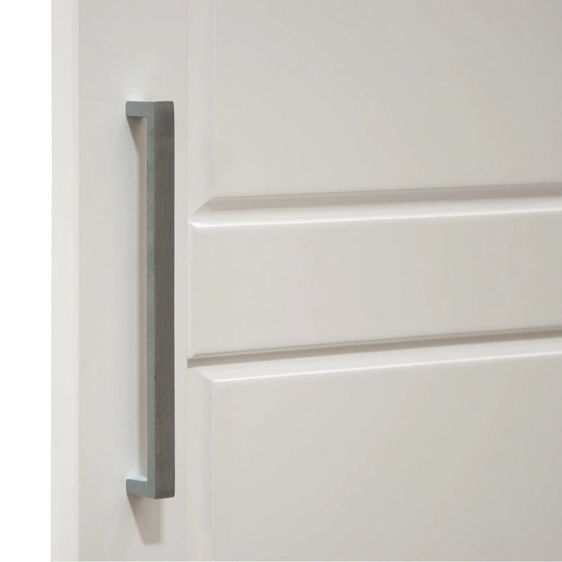 Armoire-penderie Metro 100 % bois massif avec portes en bois massif ou portes miroir
