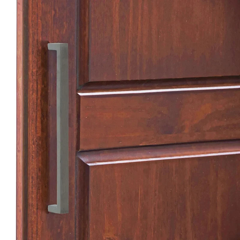 Armoire-penderie Metro 100 % bois massif avec portes en bois massif ou portes miroir