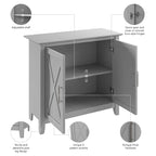 Petit meuble de rangement avec portes