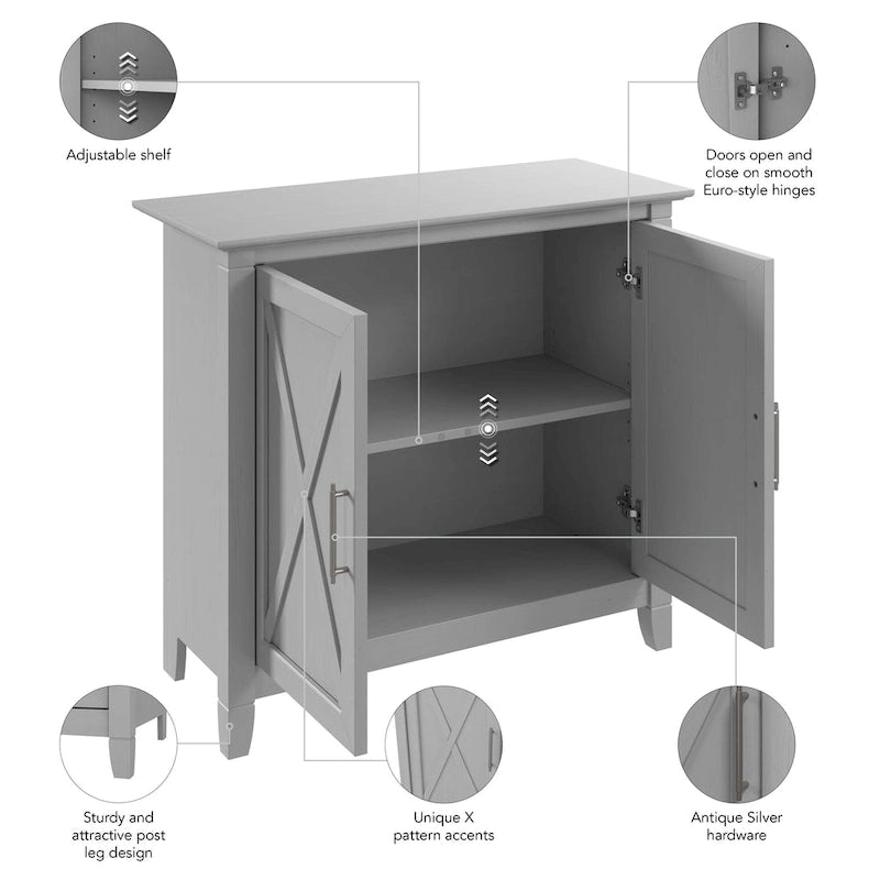 Petit meuble de rangement avec portes