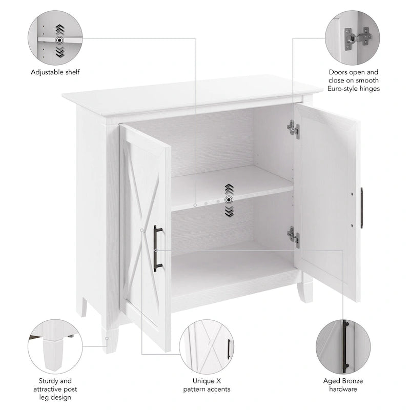 Petit meuble de rangement avec portes