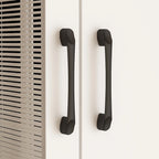 Armoire penderie avec miroir et tringle télescopique (gain de place)