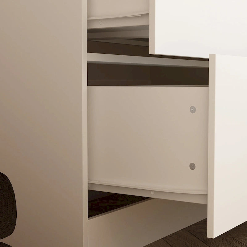 Armoire penderie avec miroir et tringle télescopique (gain de place)