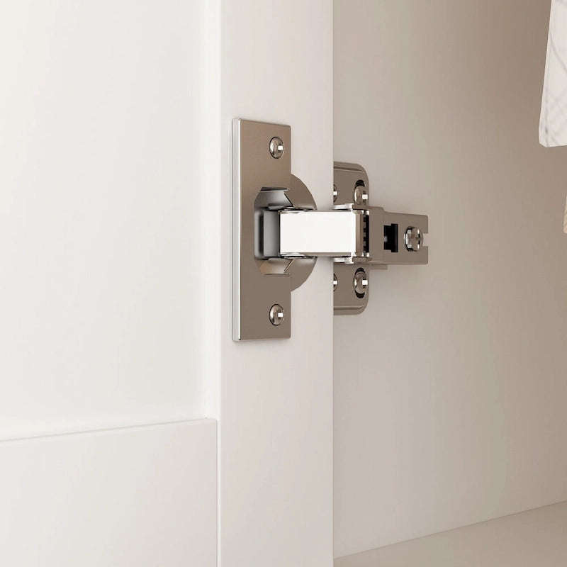 Armoire penderie avec miroir et tringle télescopique (gain de place)
