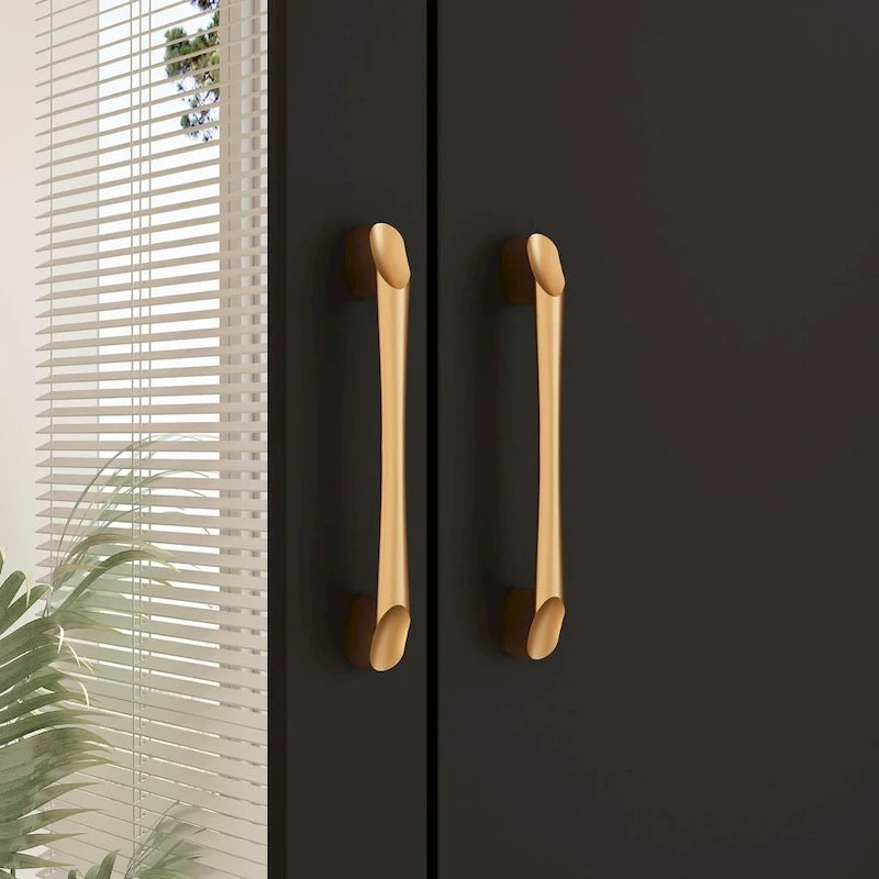 Armoire penderie avec miroir et tringle télescopique (gain de place)