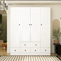 Armoire Penderie 59W Grande Armoire Autonome Blanche