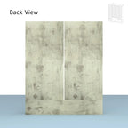 Armoire Penderie 59W Grande Armoire Autonome Blanche