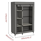 Armoire penderie portable