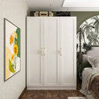47.2W Contemporary Modern Freestanding Wardrobe Armoire Clo