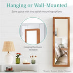 Armoire à bijoux miroir LED - 4,5P x 14,5L x 42,5H