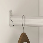 Grande Armoire Garde-Robe Rangement Placard Blanc