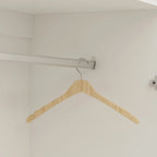 Grande Armoire Garde-Robe Rangement Placard Blanc