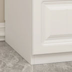 Grande Armoire Garde-Robe Rangement Placard Blanc