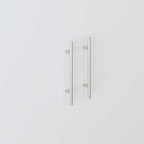 Armoire 2 portes avec tiroir de rangement et tringle à vêtements