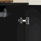 Armoire 2 portes avec tiroir de rangement et tringle à vêtements