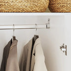 Grande armoire de chambre à coucher 4 portes
