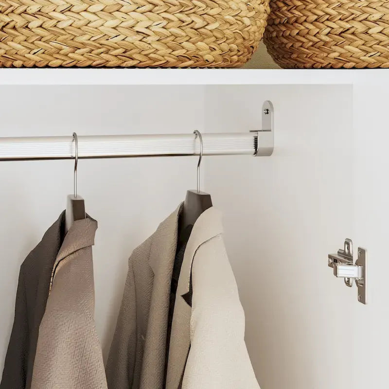 Grande armoire de chambre à coucher 4 portes