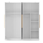 Grande armoire de chambre à coucher 4 portes