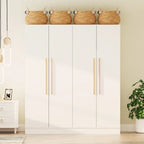 Grande armoire de chambre à coucher 4 portes