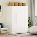 Grande armoire de chambre à coucher 4 portes