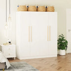 Grande armoire de chambre à coucher 4 portes