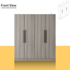 Grande armoire de chambre à coucher 4 portes
