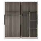 Grande armoire de chambre à coucher 4 portes