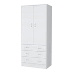 Prescott Armoire - White