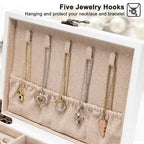 Boîte à bijoux pour femmes - 7P x 10L x 4,8H