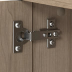 Armoire de rangement haute avec portes et étagères
