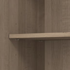 Armoire de rangement haute avec portes et étagères