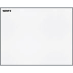 Bahut/Meuble de classement contemporain 3 portes aspect bois blanc