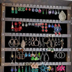 Armoire à bijoux pivotante à 360° avec miroir pleine longueur
